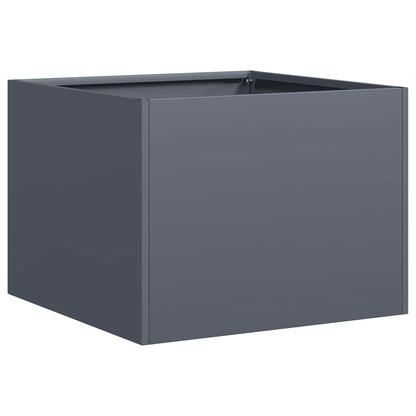 Planter Anthracite 40x40x30 cm Steel