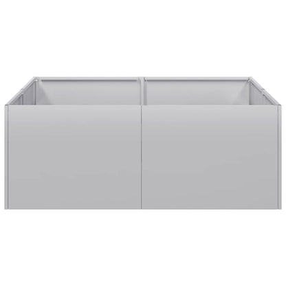 Planter 80x80x30 cm Galvanised Steel