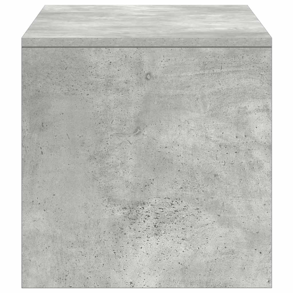 TV Cabinet Concrete Grey 100x40x40 cm Engineered Wood