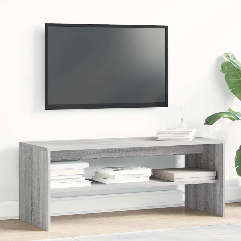 TV Cabinet Grey Sonoma 100x40x40 cm Engineered Wood