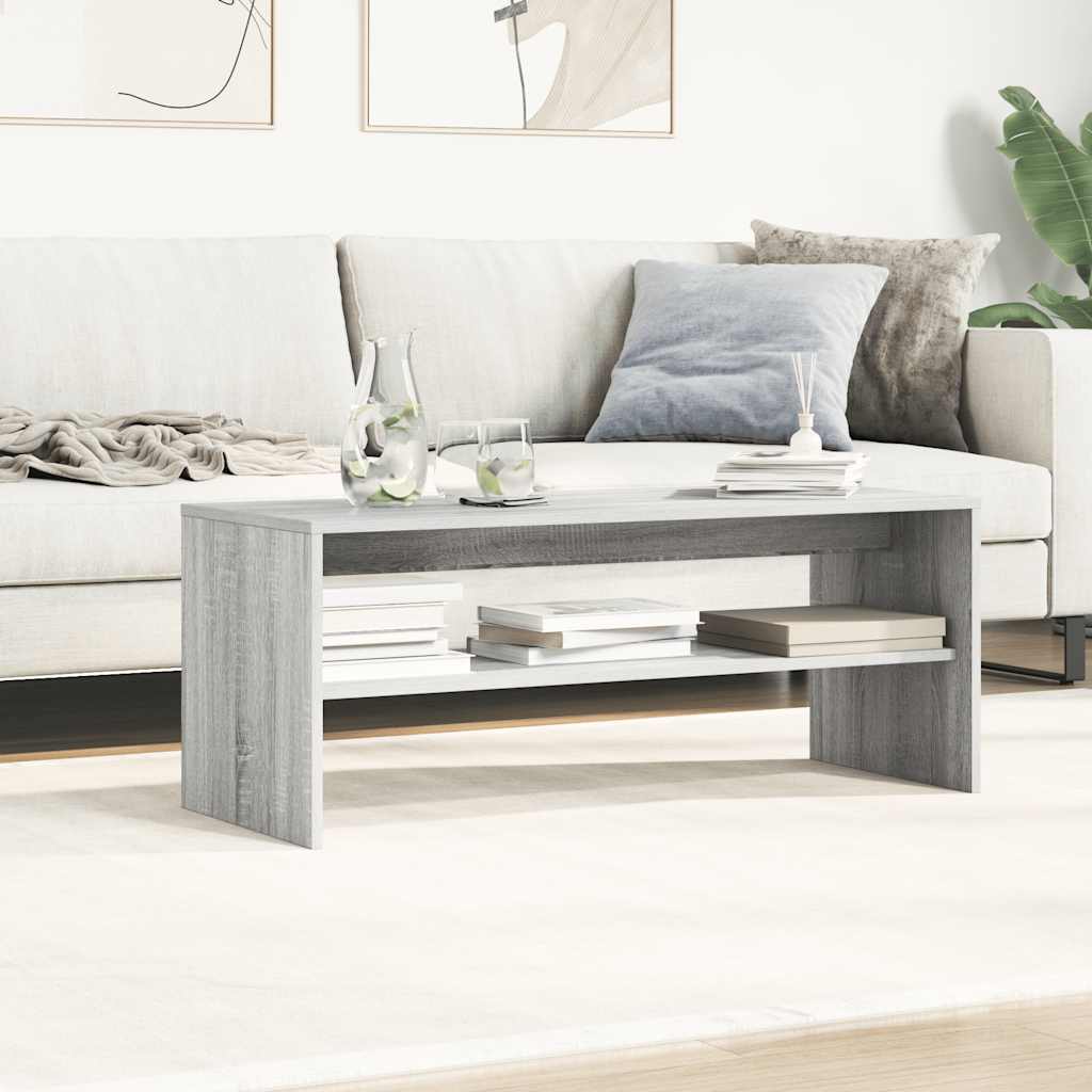 TV Cabinet Grey Sonoma 100x40x40 cm Engineered Wood