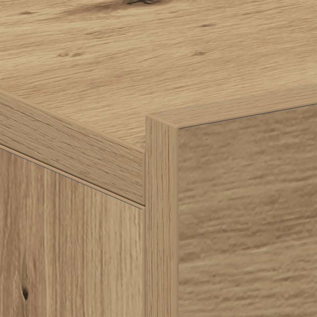 Floating Nightstand Artisan Oak 40x32x15 cm Engineered Wood