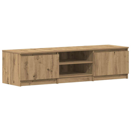 TV Cabinet Artisan Oak 140x40x36 cm Engineered Wood