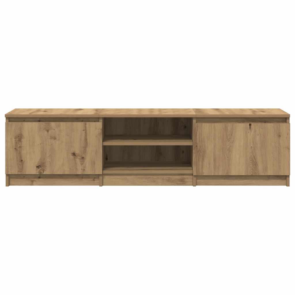 TV Cabinet Artisan Oak 140x40x36 cm Engineered Wood