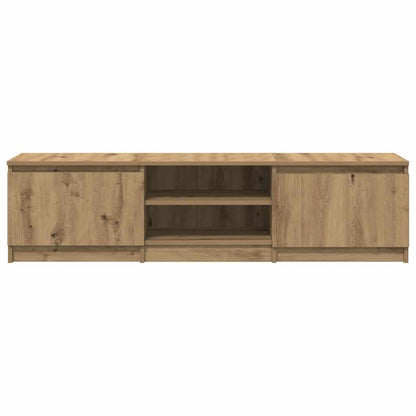 TV Cabinet Artisan Oak 140x40x36 cm Engineered Wood