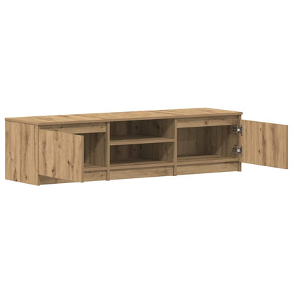 TV Cabinet Artisan Oak 140x40x36 cm Engineered Wood