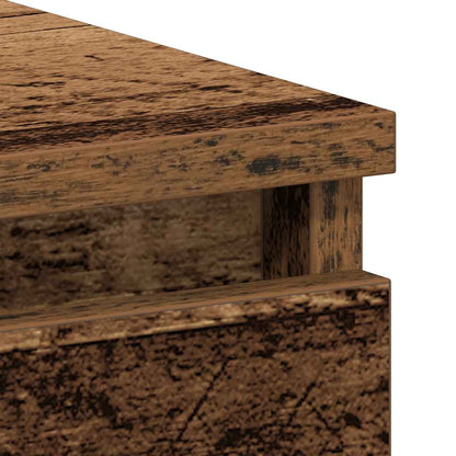 Desk Old Wood 90x45x76 cm Engineered Wood