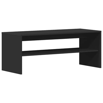 TV Cabinet Black 100x40x40 cm Engineered Wood