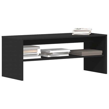 TV Cabinet Black 100x40x40 cm Engineered Wood