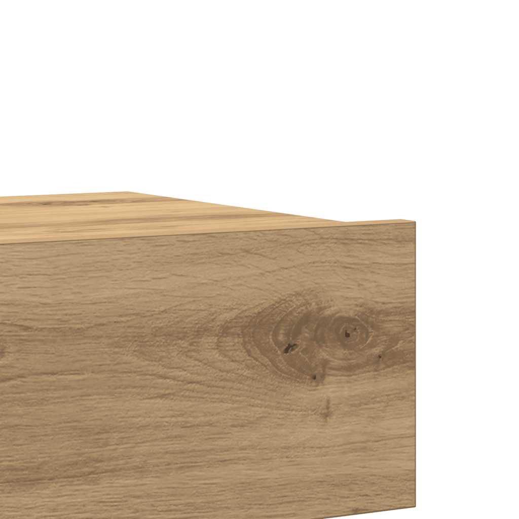 Bedside Cabinet Artisan Oak 60x35 cm Engineered Wood