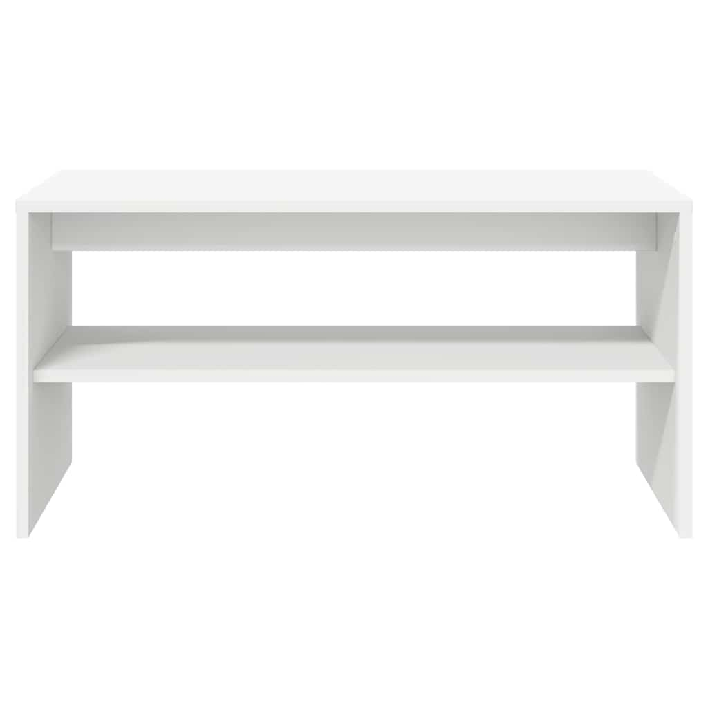 TV Cabinet White 80x40x40 cm Engineered Wood