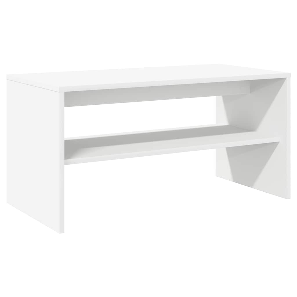 TV Cabinet White 80x40x40 cm Engineered Wood