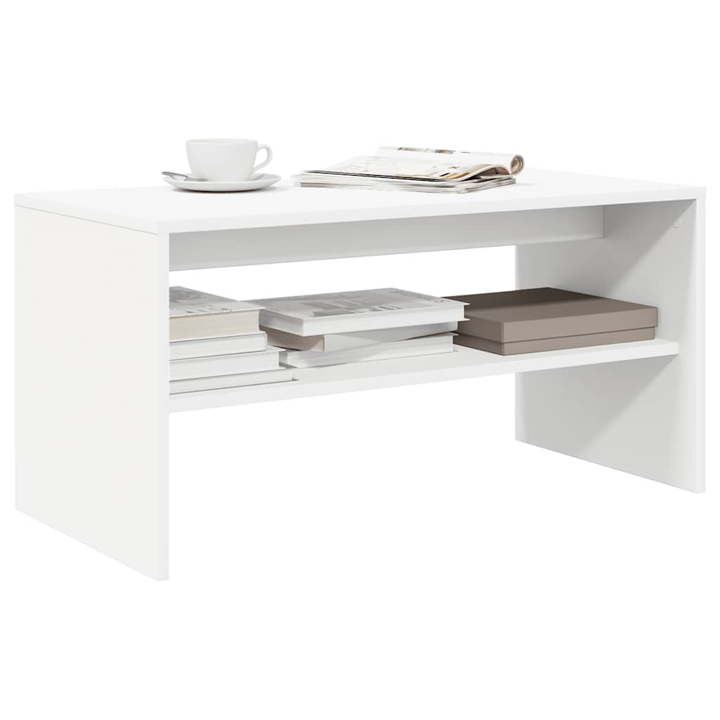 TV Cabinet White 80x40x40 cm Engineered Wood