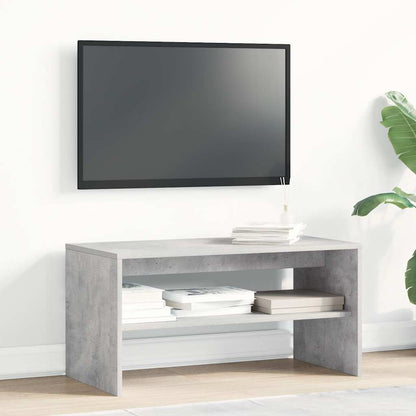 TV Cabinet Concrete Grey 80x40x40 cm Engineered Wood