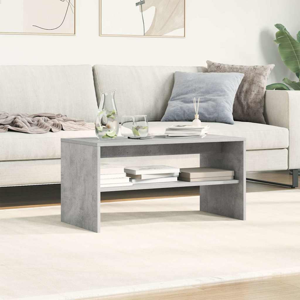 TV Cabinet Concrete Grey 80x40x40 cm Engineered Wood