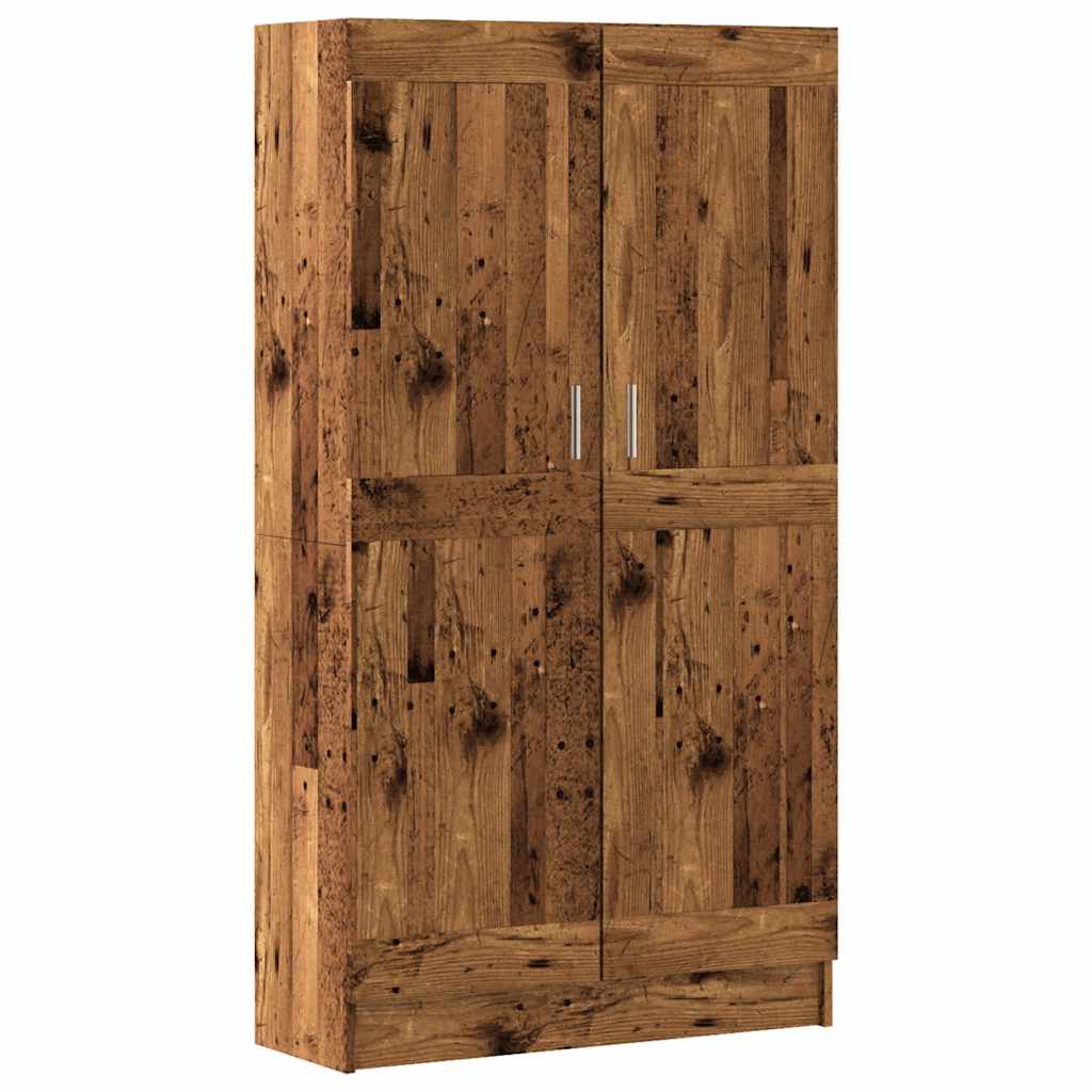 Book Cabinet Old Wood 82.5x30.5x150 cm Engineered Wood