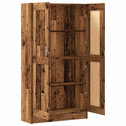 Book Cabinet Old Wood 82.5x30.5x150 cm Engineered Wood