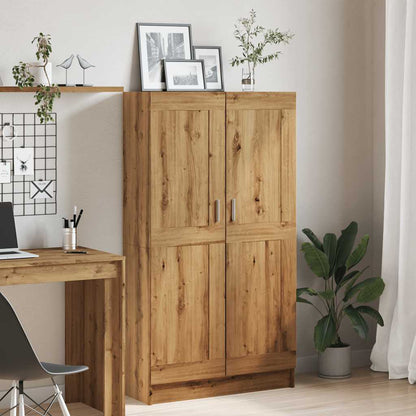 Book Cabinet Artisan Oak 82.5x30.5x150 cm Engineered Wood