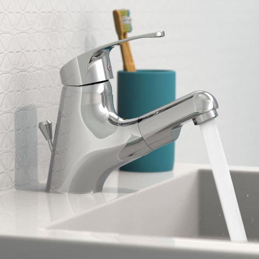 EISL Basin Mixer with Pull-out Spray VICO Chrome