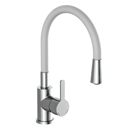 EISL Sink Mixer FLEXO Chrome-Light Grey