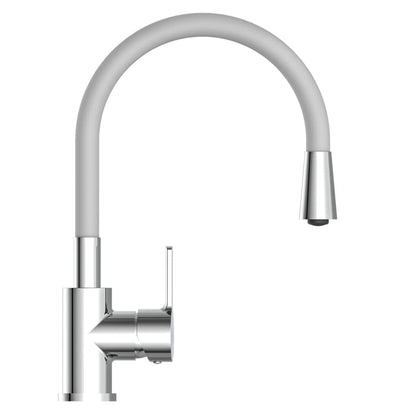 EISL Sink Mixer FLEXO Chrome-Light Grey