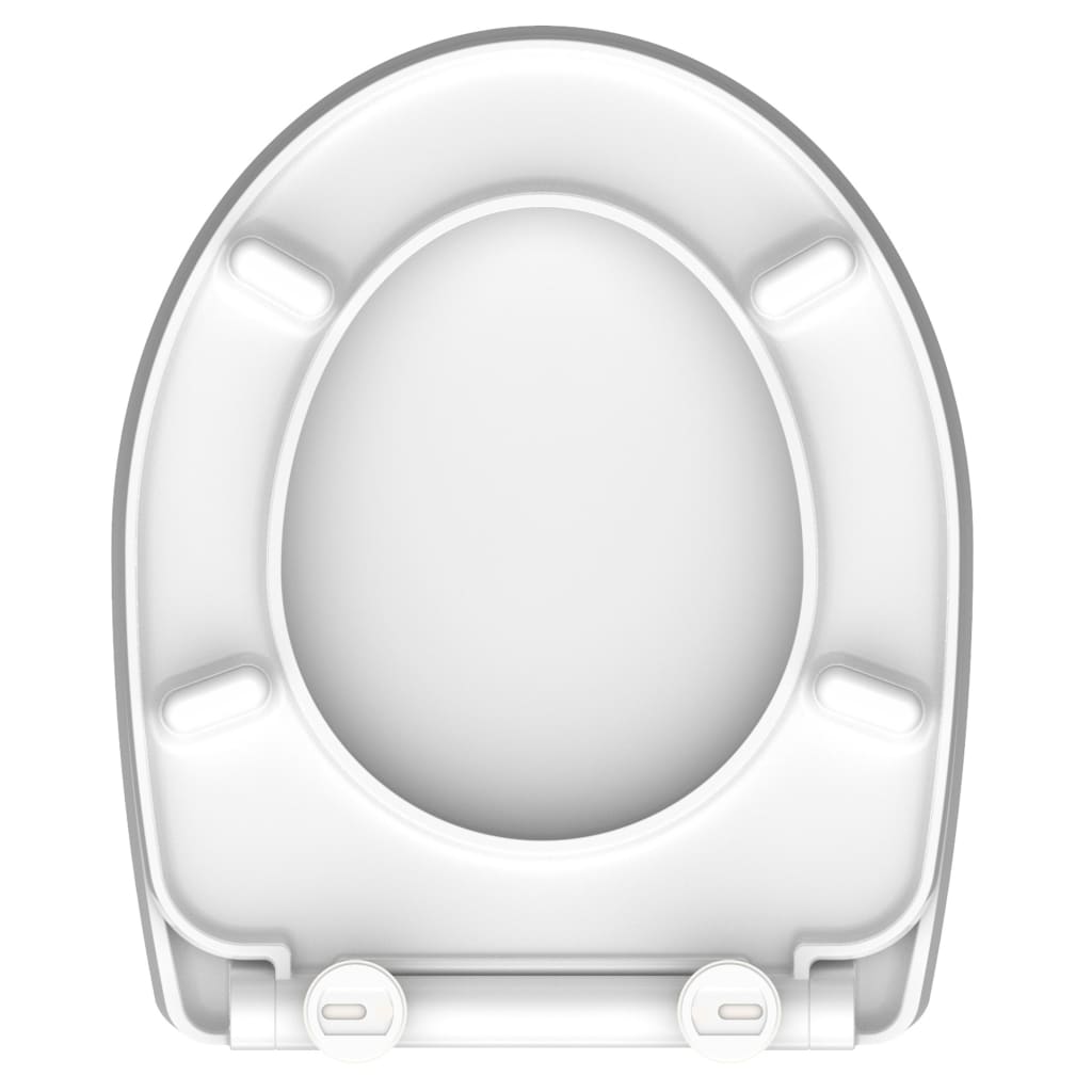 SCHÜTTE Duroplast High Gloss Toilet Seat with Soft-Close HAPPY ELEPHANT
