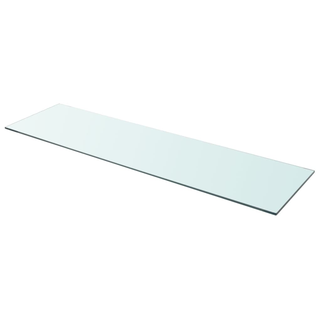 Shelf Panel Glass Clear 110x30 cm