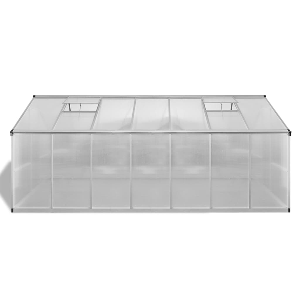 Greenhouse Reinforced Aluminium 10.53 m²