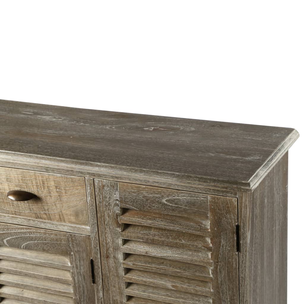 Sideboard Solid Mindi Wood 145x32.5x77 cm