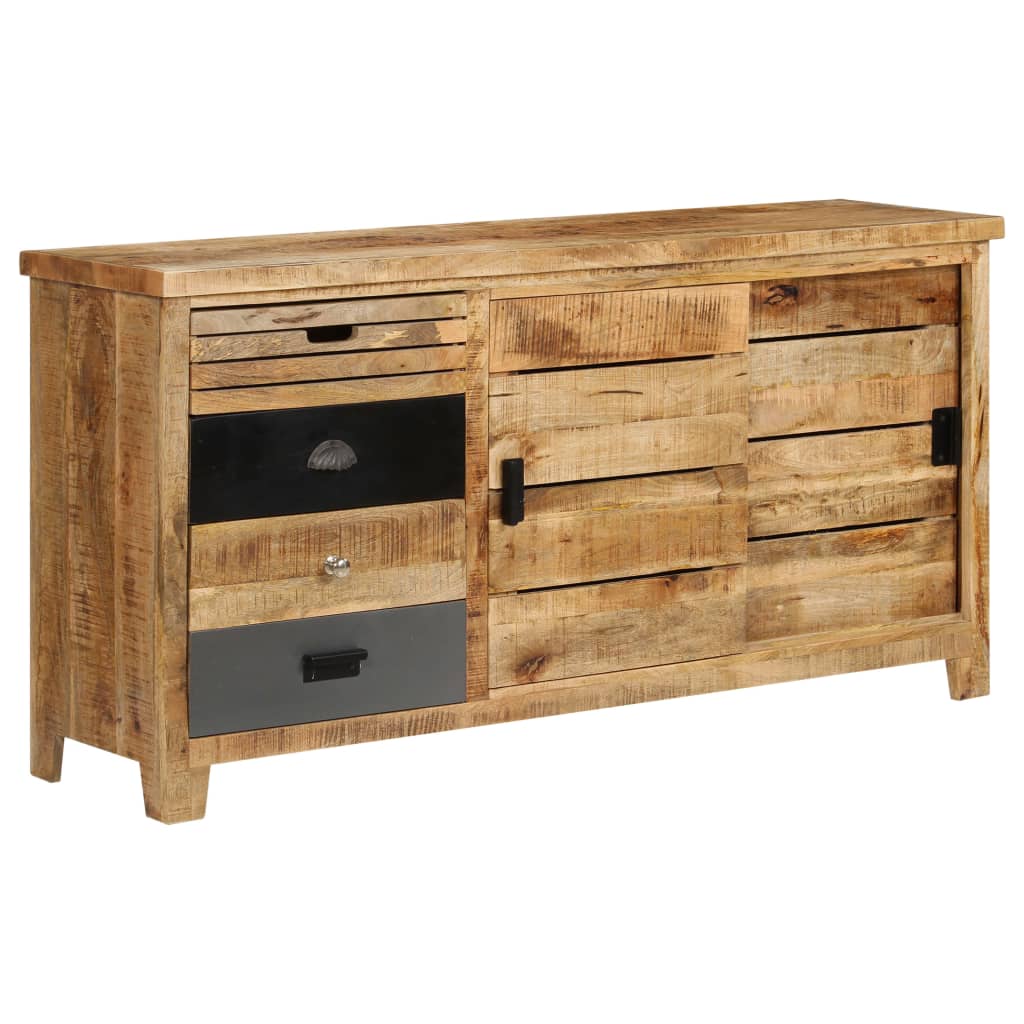Sideboard Solid Mango Wood 160x40x80 cm