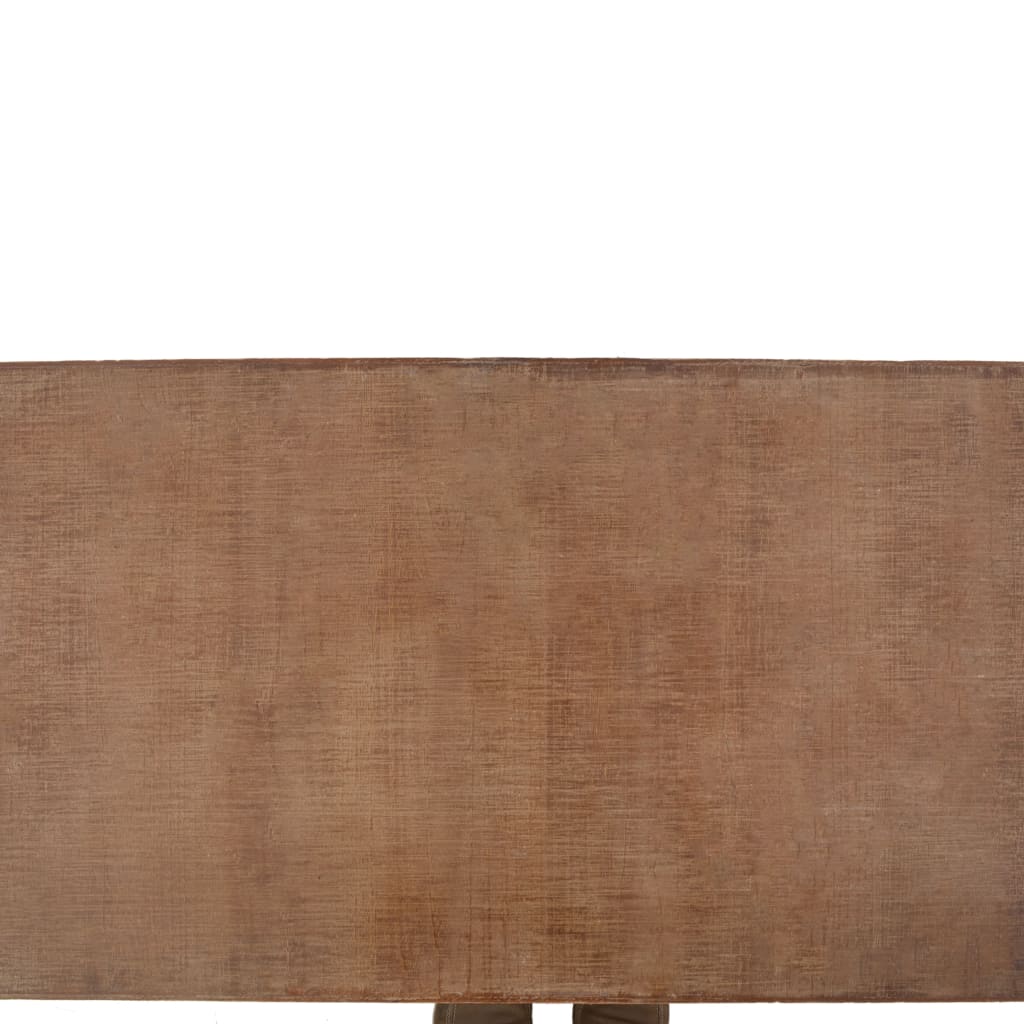 Coffee Table Solid Fir Wood 91x51x38 cm Brown