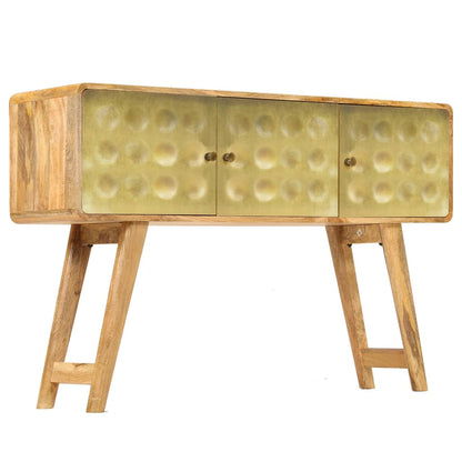 Sideboard Solid Mango Wood 120x30x80 cm