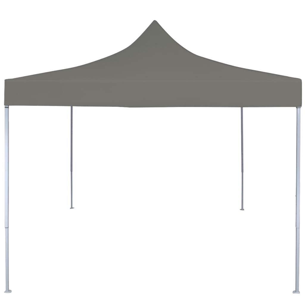 Foldable Party Tent Pop-Up 3x3 m Anthracite
