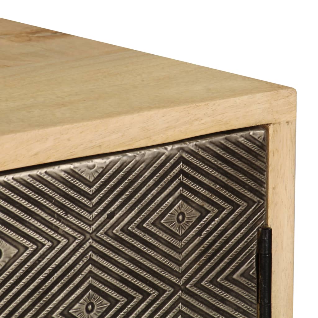 Sideboard 120x30x75 cm Solid Mango Wood
