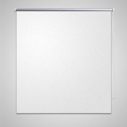 Roller Blind Blackout 80 x 230 cm White