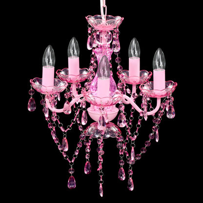 Crystal Light 5 Bulbs Pink