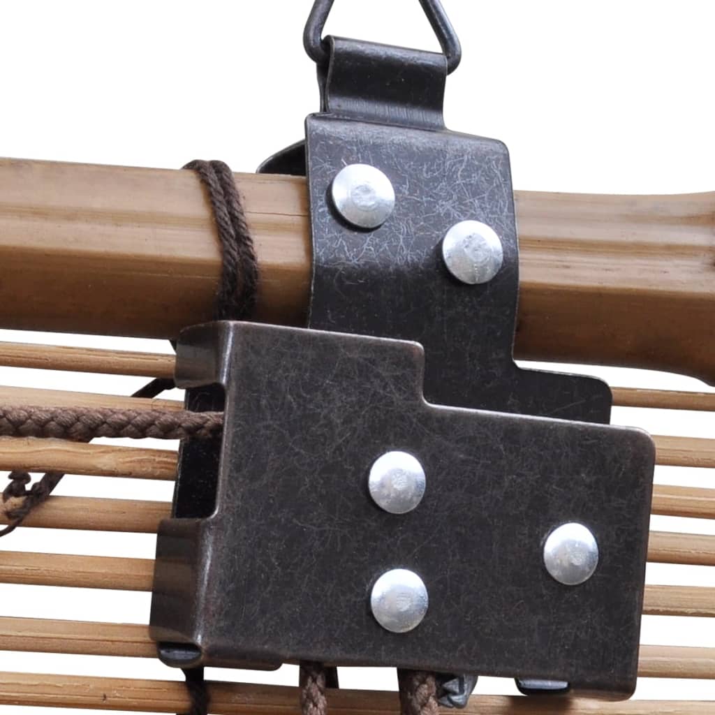 Brown Bamboo Roller Blinds 100 x 160 cm