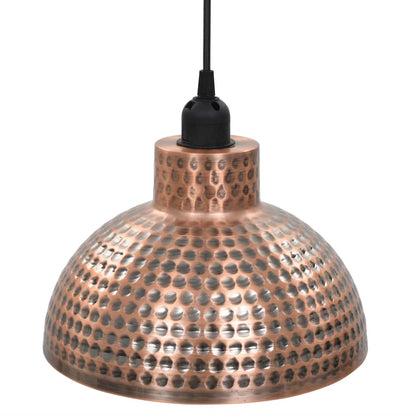 Ceiling Lamps 2 pcs Semi-spherical Copper Colour