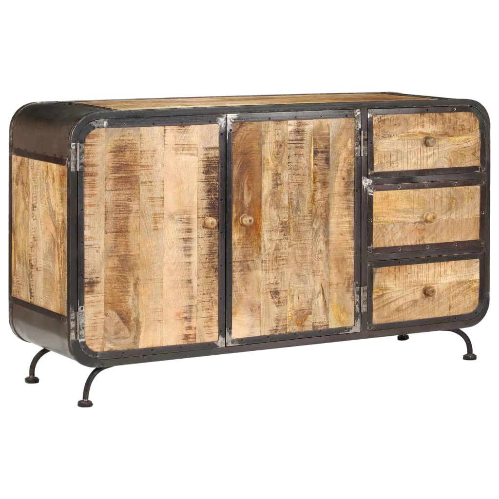 Sideboard 140x40x80 cm Solid Mango Wood