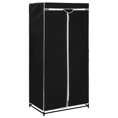 Wardrobe Black 75x50x160 cm