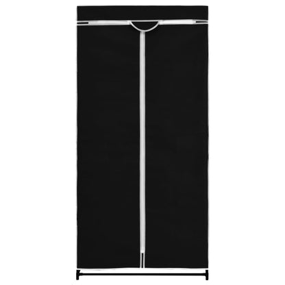 Wardrobe Black 75x50x160 cm
