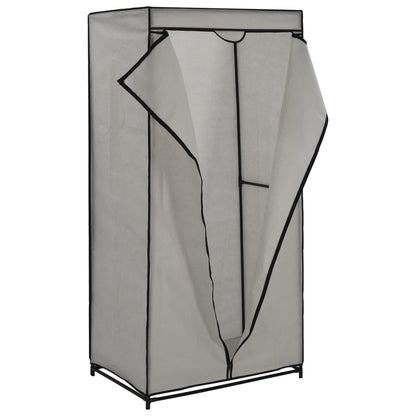 Wardrobe Grey 75x50x160 cm