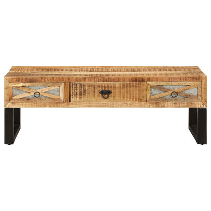 Coffee Table 110x50x38 cm Solid Mango Wood