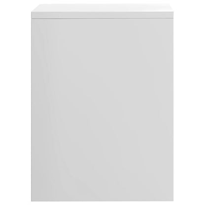Bedside Cabinets 2 pcs High Gloss White 40x30x40 cm Engineered Wood