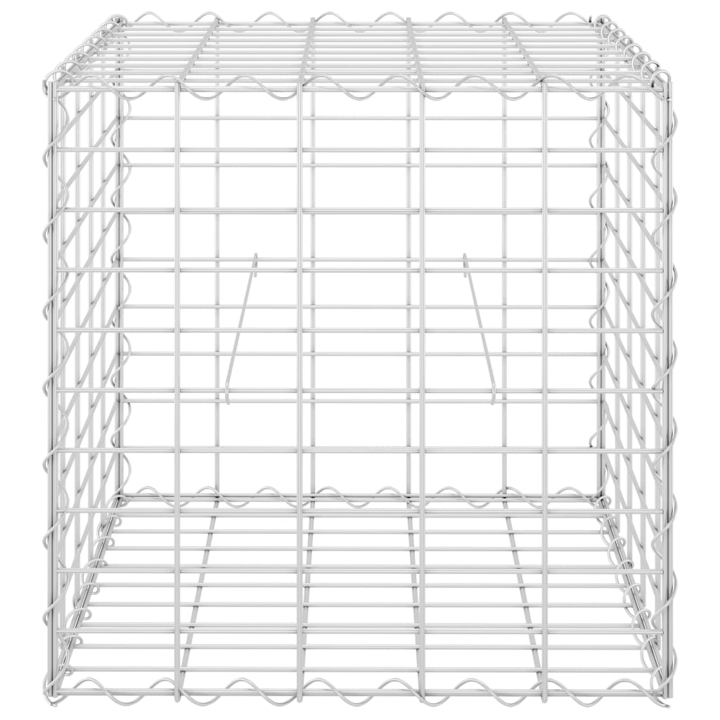 Cube Gabion Raised Bed Steel Wire 50x50x50 cm
