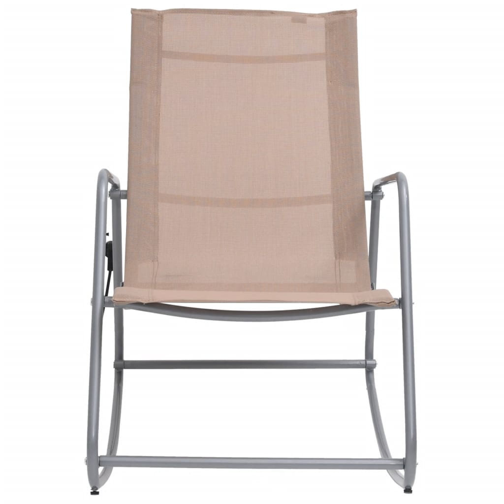 Garden Swing Chair Taupe 95x54x85 cm Textilene