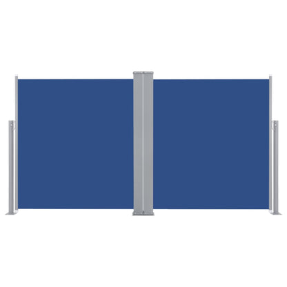 Retractable Side Awning Blue 100x600 cm