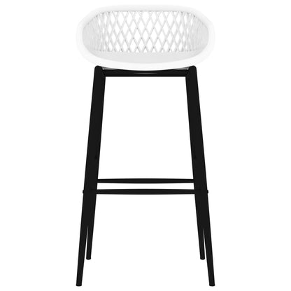 Bar Chairs 2 pcs White