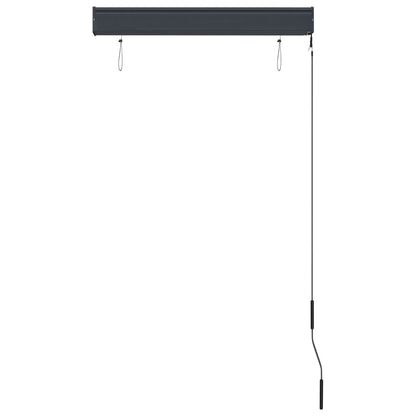 Outdoor Roller Blind 80x250 cm Orange and Brown