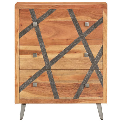 Sideboard 60x30x75 cm Solid Acacia Wood